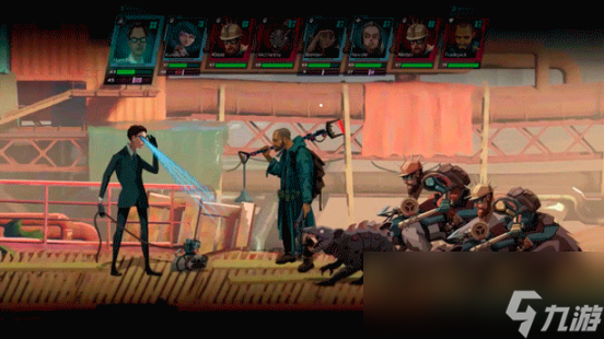 Steam赛博朋克世界观新游《黄昏特工小队》即将发售！