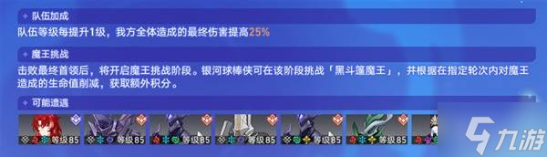 《崩坏星穹铁道》3.3银河球棒侠传说第六关攻略