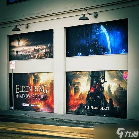 《艾尔登法环黑夜君临》下周发售！涩谷巨幕广告预热