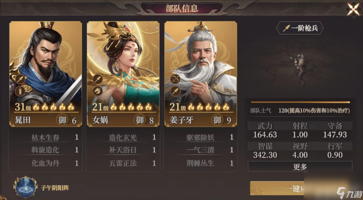 《封神：開天》晁田陣容咋搭配 變種庚金騎陣容搭配推薦