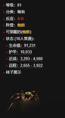 《魔兽世界》腐肉织网者位置