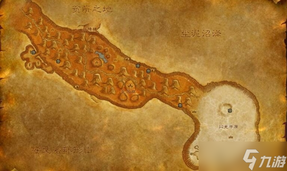 《魔兽世界》千针石林矿点分布一览