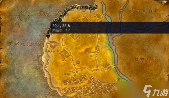 《魔兽世界》西部荒野稀有宠物位置