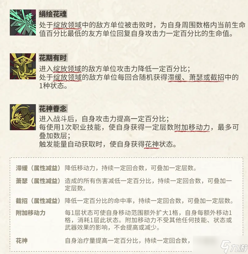 《物华弥新》百花图卷技能介绍