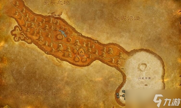 《魔兽世界》千针石林矿点分布一览