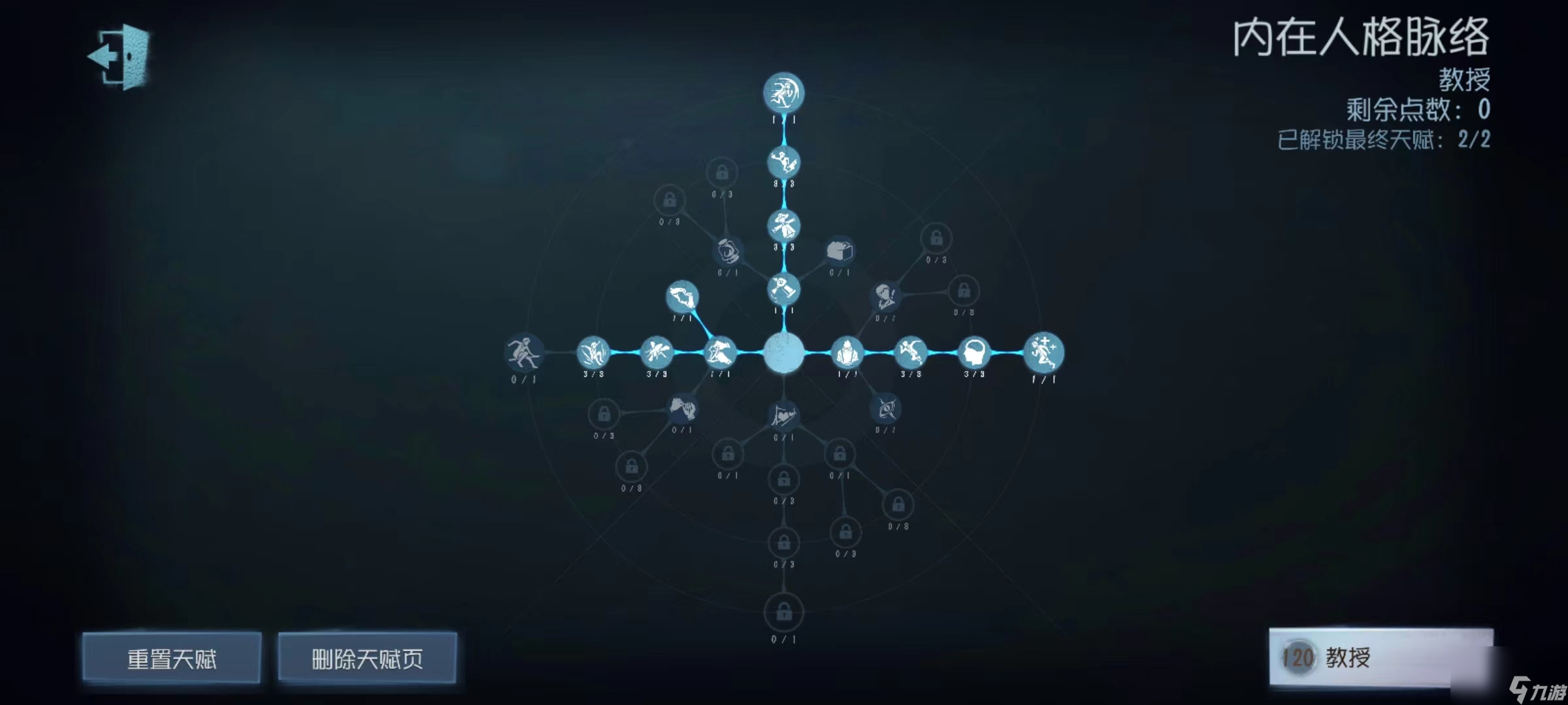 第五人格教授天赋怎么加点