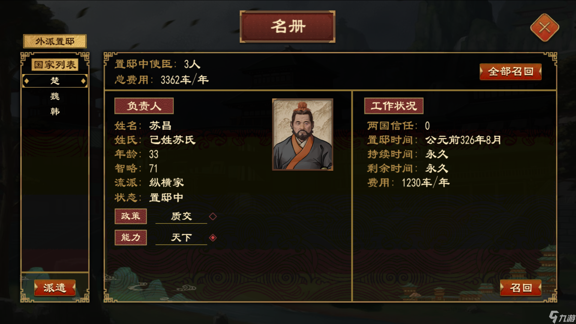 大周列國志《大周列國志》-置邸功能介紹