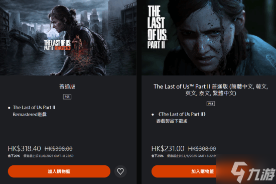 多款PS5第一方神作迎來打折!《最后生還者》直接-58%!