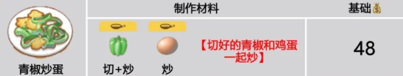 《暴吵萌厨》传统菜谱全图鉴