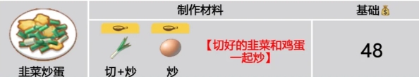 《暴吵萌厨》传统菜谱全图鉴