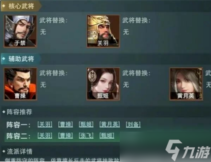 卧龙吟2阵容推荐