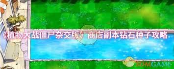 植物大战僵尸杂交版商店副本钻石种子怎么通关