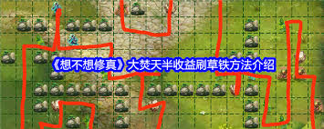 想不想修真皇笳天半收益怎么刷草铁