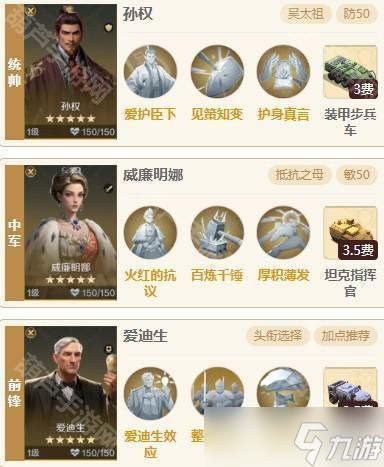 《世界啟元》S10賽季威廉明娜肉隊(duì)推薦