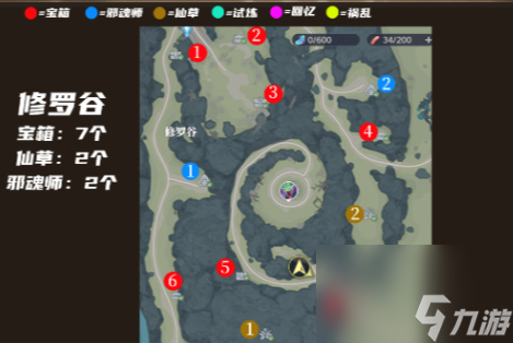 《斗罗大陆：猎魂世界》诺丁城宝箱位置一览