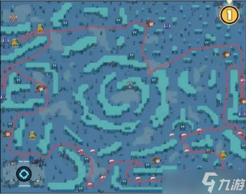 英勇之地无尽深海宝箱位置及跑图路线分享