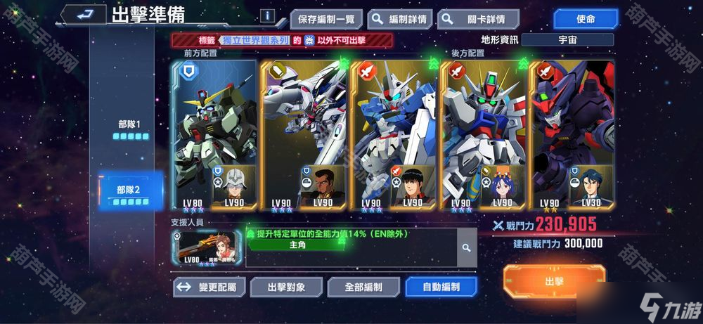 《SD高達(dá)G世代永恒》永恒之路Expert2通關(guān)思路分享