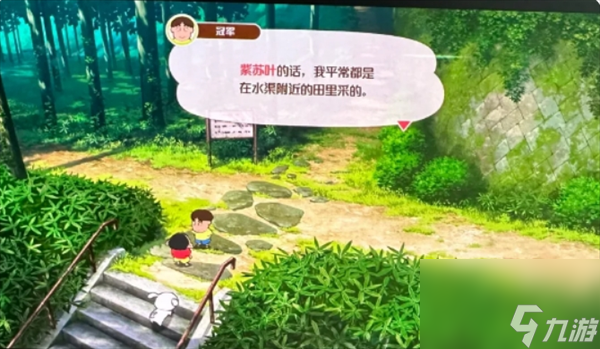 《蜡笔小新：煤炭镇的小白》紫苏叶获取方法
