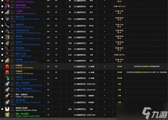 《魔兽世界》黑锋骑士团战袍购买位置
