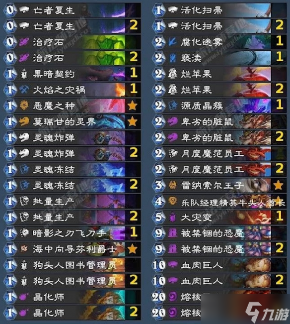 《炉石传说》5月30日狂野模式卡组推荐
