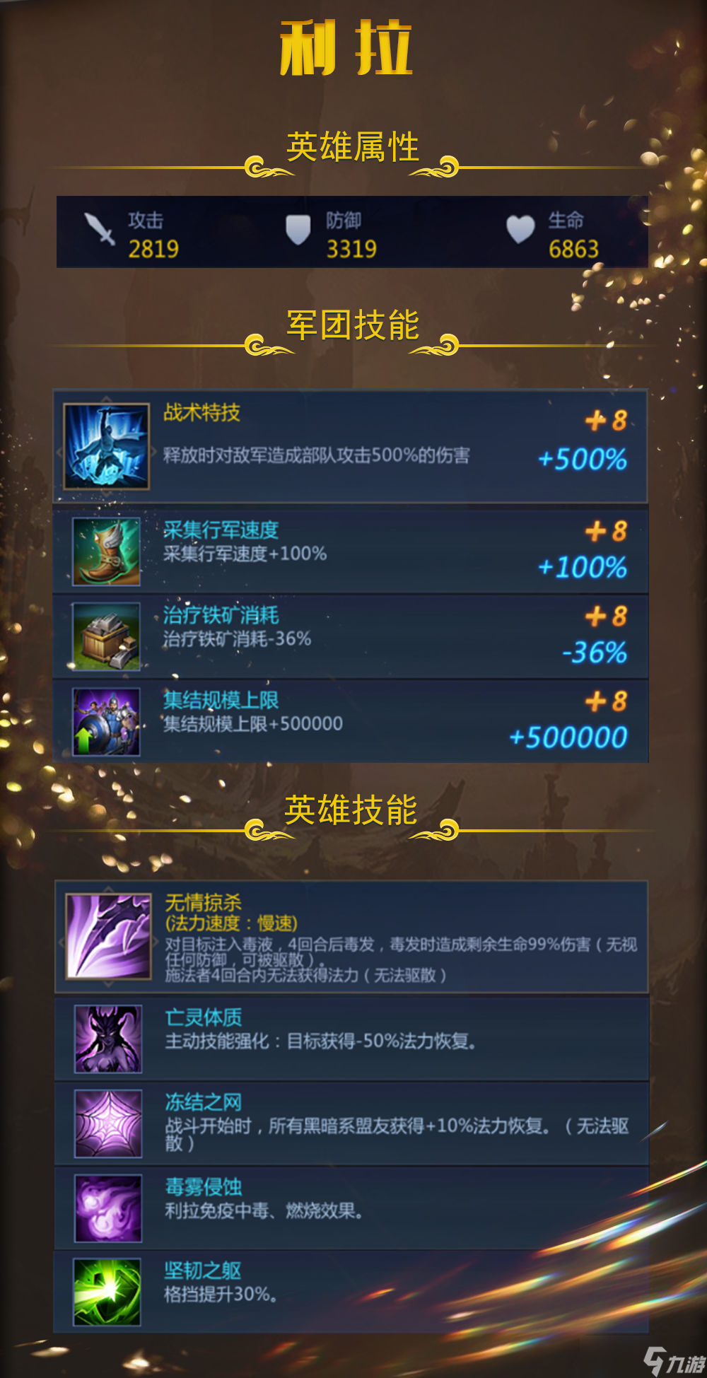 《谜题大陆》利拉英雄技能档案介绍