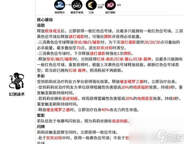战双帕弥什莉莉丝谬影技能详解