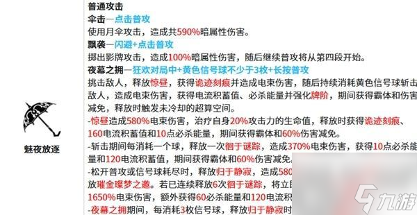战双帕弥什莉莉丝谬影技能详解