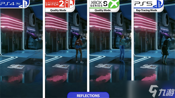 赛博朋克2077Switch 2版实测 DLSS加持，帧率稳胜PS4 Pro