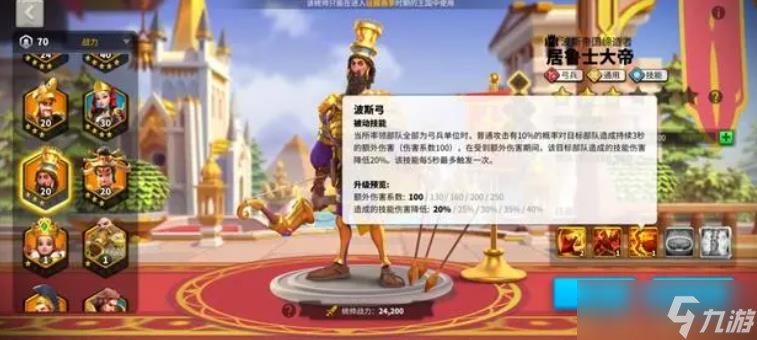 万国觉醒居鲁士大帝值得培养