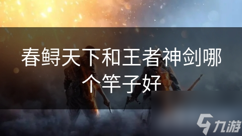 春鲟天下和王者神剑哪个竿子好