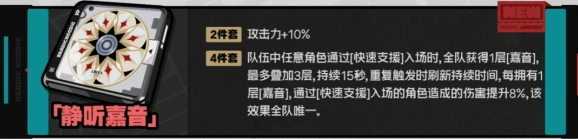 絕區(qū)零靜聽嘉音驅(qū)動(dòng)盤屬性效果全解析