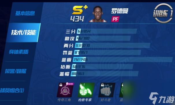 NBA篮球大师罗德曼属性及获取方式全解析