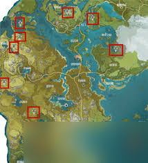 2024原神璃月地灵龛在哪里全图 最新分布图