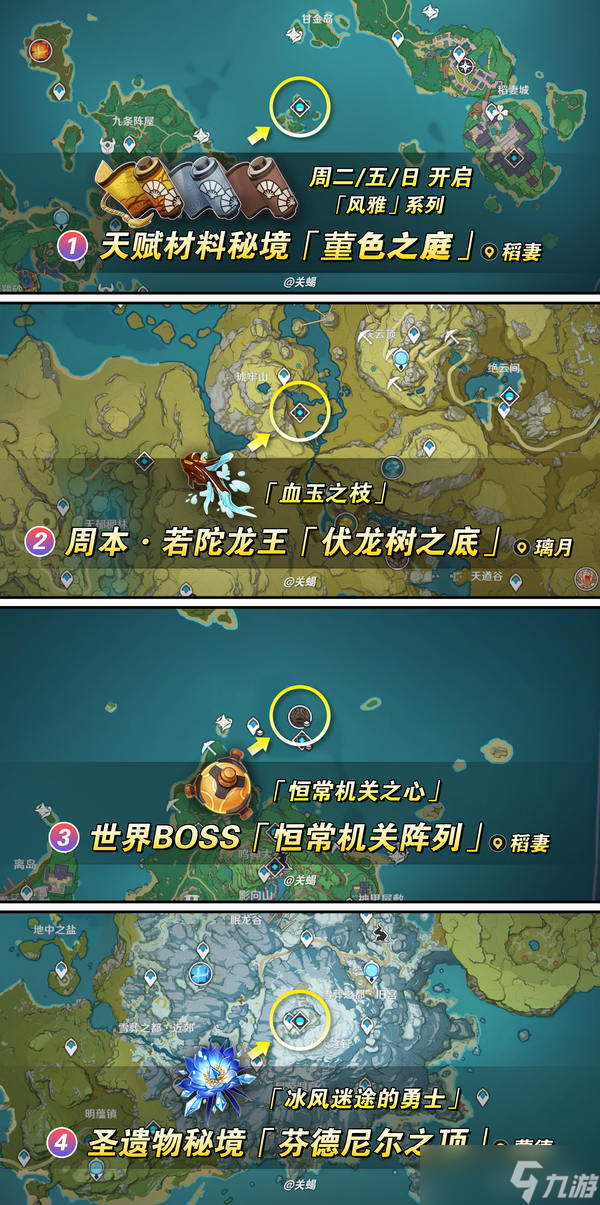 《原神》V5.6 神里绫华培养攻略 | 配装推荐 | 突破材料