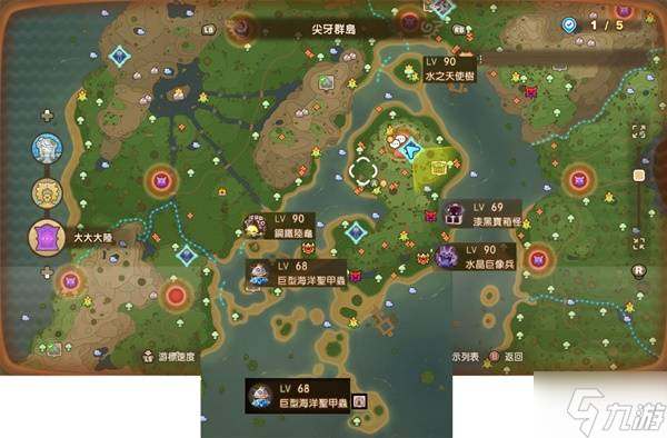 《幻想生活i》全高阶BOSS位置一览