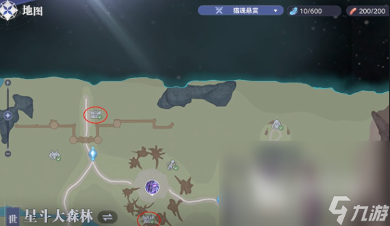斗羅大陸獵魂世界星斗大森林寶箱在哪 斗羅大陸獵魂世界星斗大森林寶箱位置