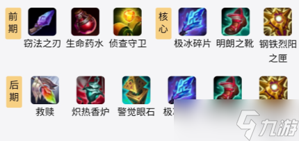 s11巴德出装推荐