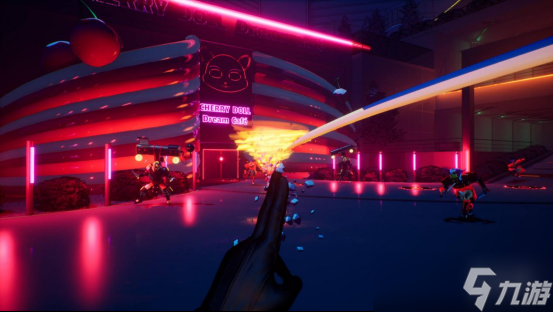 赛博朋克高速砍杀游戏《东京地下杀手》，现已登陆Steam新品节