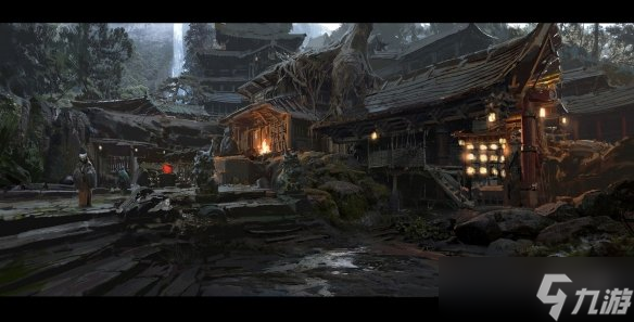 《黑神話：悟空》設(shè)計廢稿原畫公布：獅駝嶺恐怖陰森！