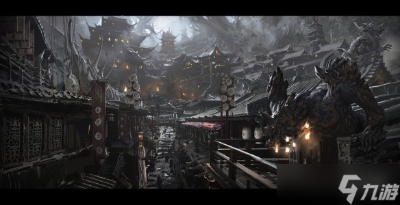 《黑神话 悟空》设计废稿原画公布 狮驼岭恐怖阴森