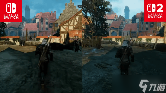 《巫師3》Switch2版與Switch版對(duì)比：畫面更加清晰！