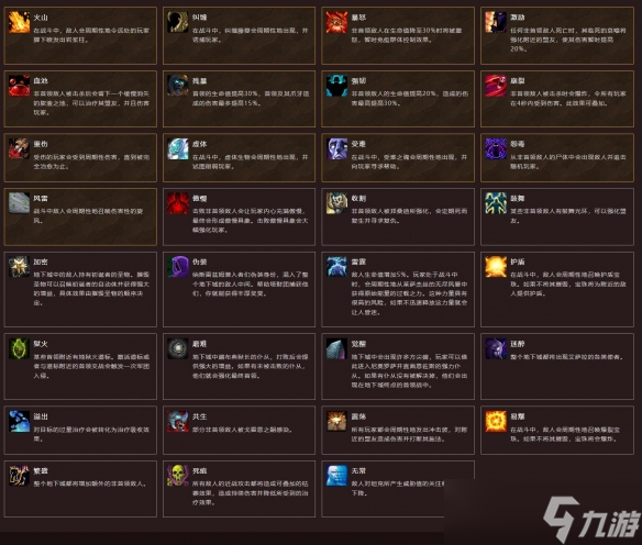 《魔獸世界》wow大秘境詞綴詳細(xì)介紹大全