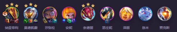《云顶之弈》时光机纳亚菲利霸王阵容介绍