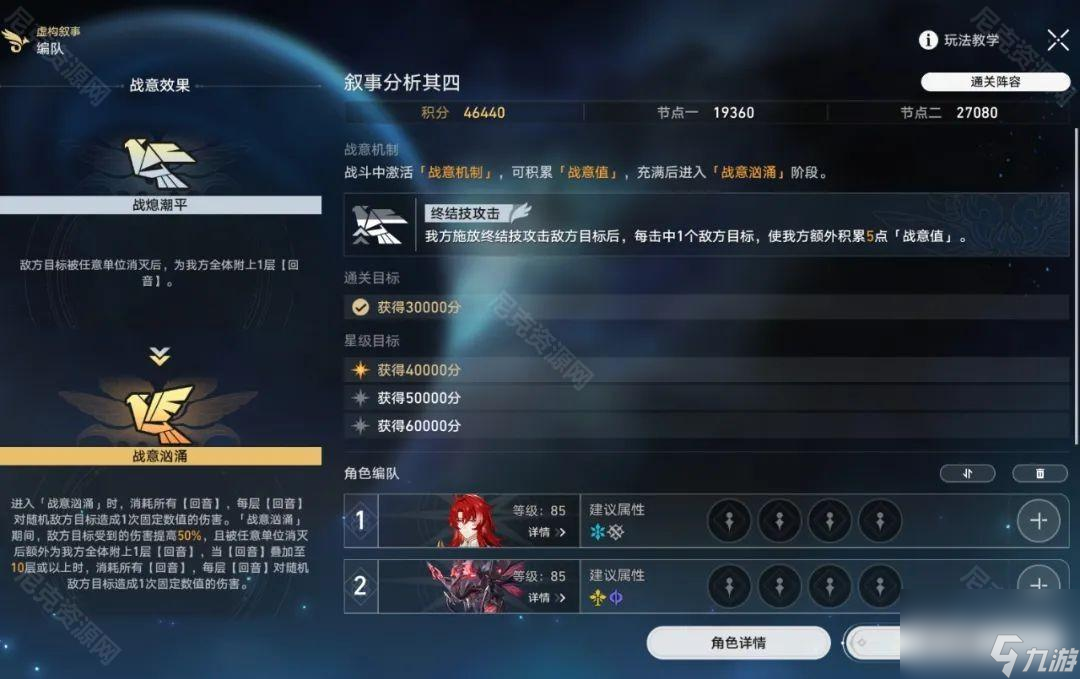 崩坏星穹铁道3.3新虚构荒腔走板用什么阵容