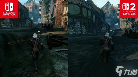 《巫師3》Switch2版與Switch版對(duì)比：畫面更加清晰！
