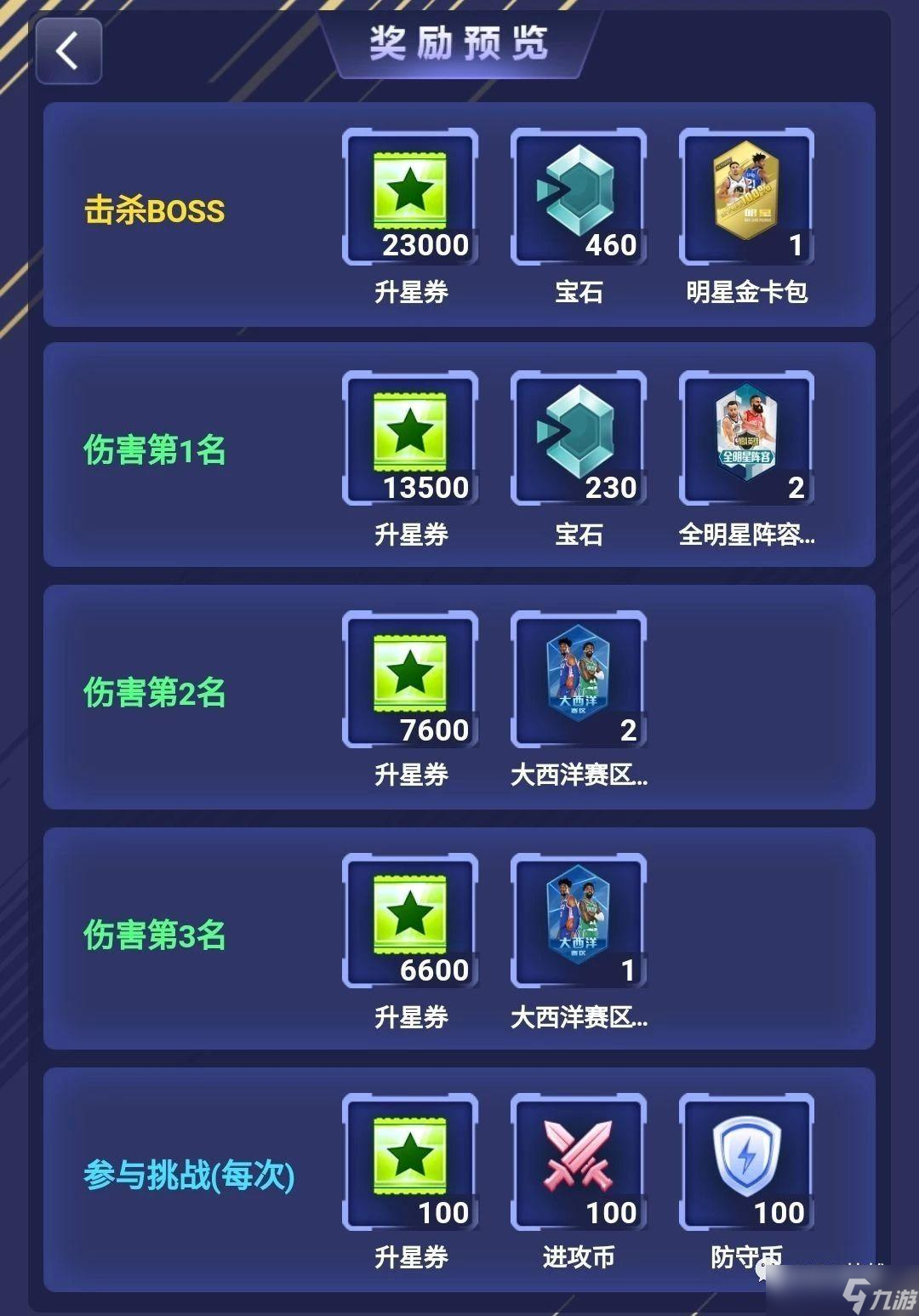美職籃英雄競(jìng)技場(chǎng)介紹及球員抽卡