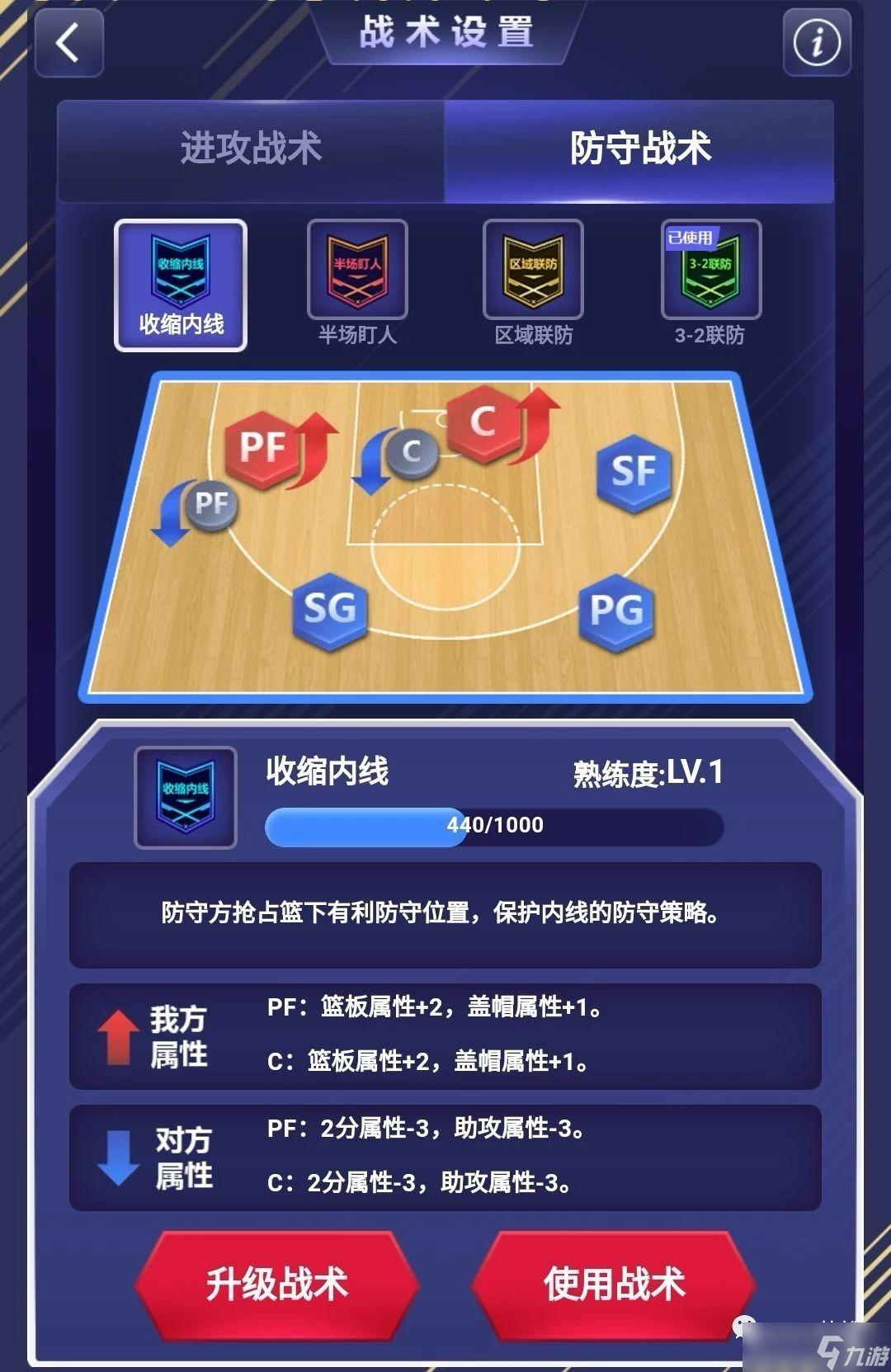 美職籃英雄NBA英雄布陣，戰(zhàn)術(shù)使用講解