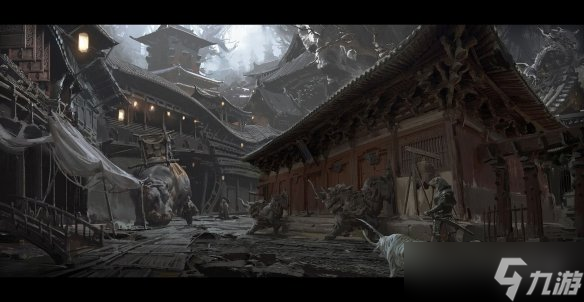 《黑神話：悟空》設(shè)計廢稿原畫公布：獅駝嶺恐怖陰森！