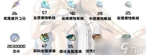 鳴潮卡提希婭養(yǎng)成材料匯總