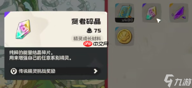 洛克王国世界贤者碎晶怎么用 贤者碎晶使用方法